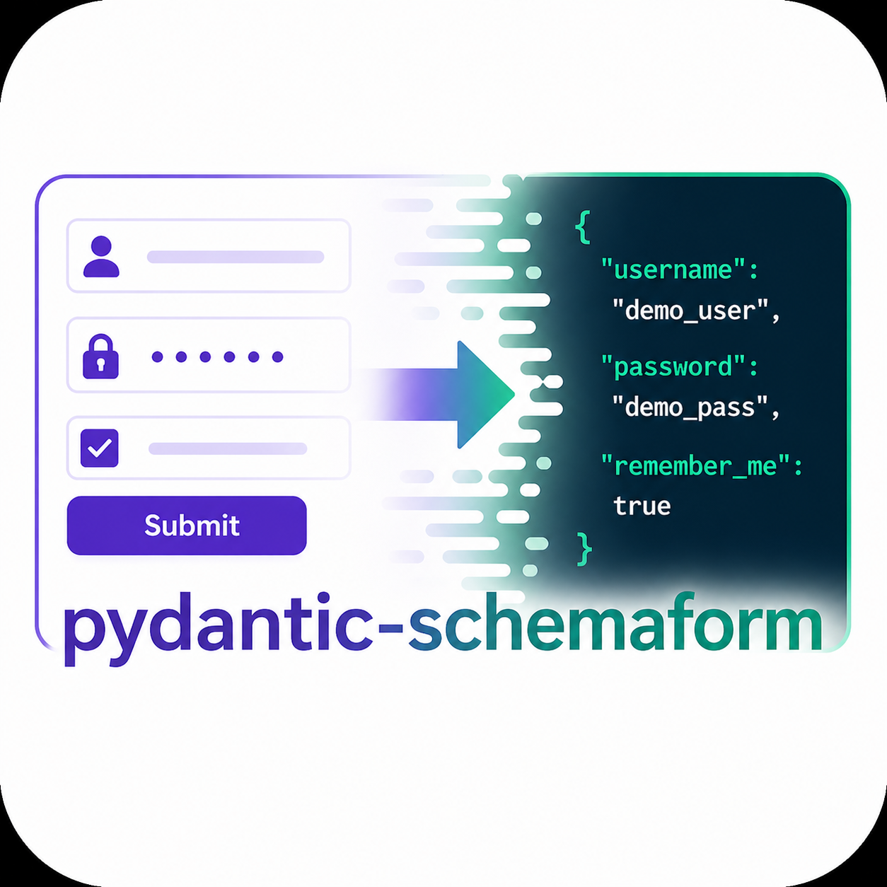 Pydantic SchemaForms logo